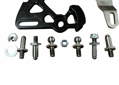 Short shifter for VW and Audi MK4, MK5, MK6, MK7 Golf R, Jetta GLI from JackSpania Racing, showing the sleek transmission part