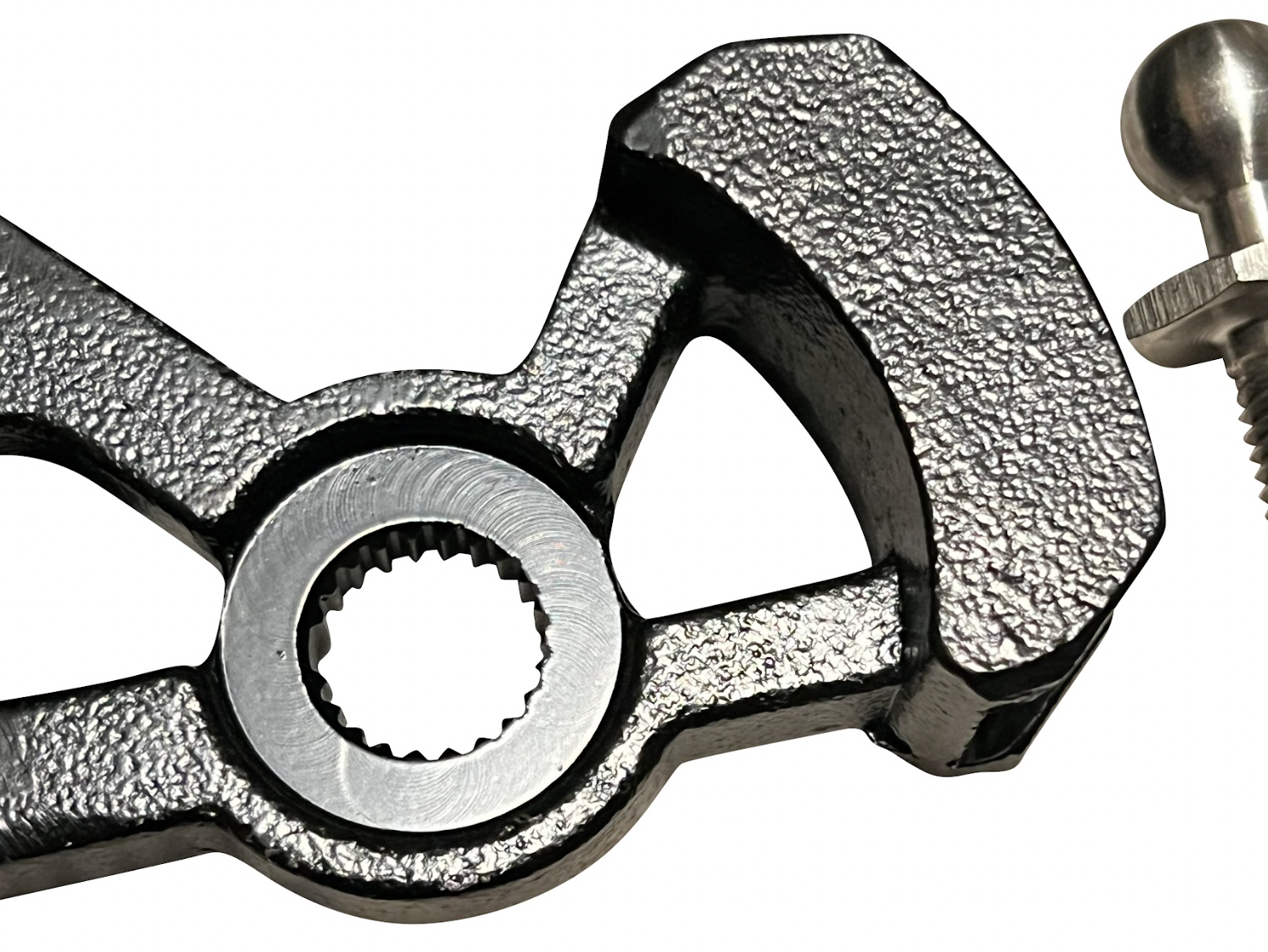 Short shifter for VW Audi MK4-MK7 Golf R Jetta GLI by JackSpania Racing, showing the compact transmission part.