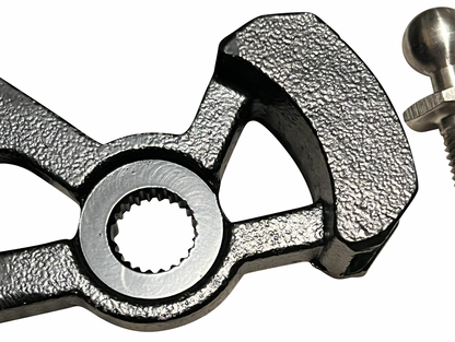 Short shifter for VW Audi MK4-MK7 Golf R Jetta GLI by JackSpania Racing, showing the compact transmission part.
