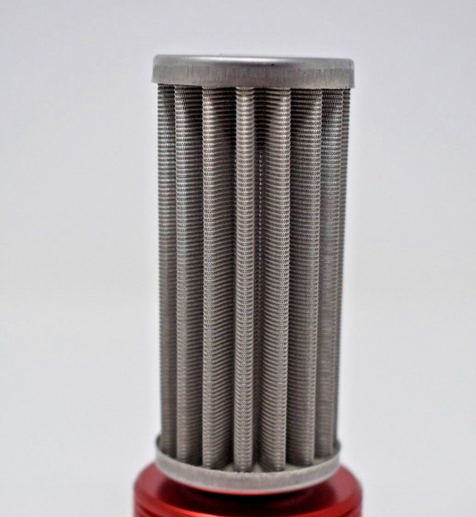 Universal Racing In-Line Fuel Filter 40 Micron For Addco Style 6AN 8AN 10AN 🇺🇸