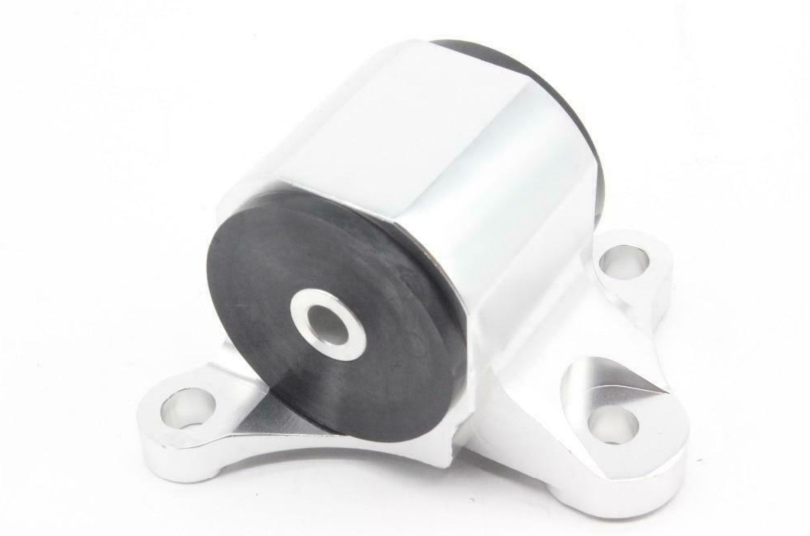JackSpania Racing B D Series 2 Bolt Billet Engine Mount Swap Kit for 96-00 Honda EK with polyurethane mounts.