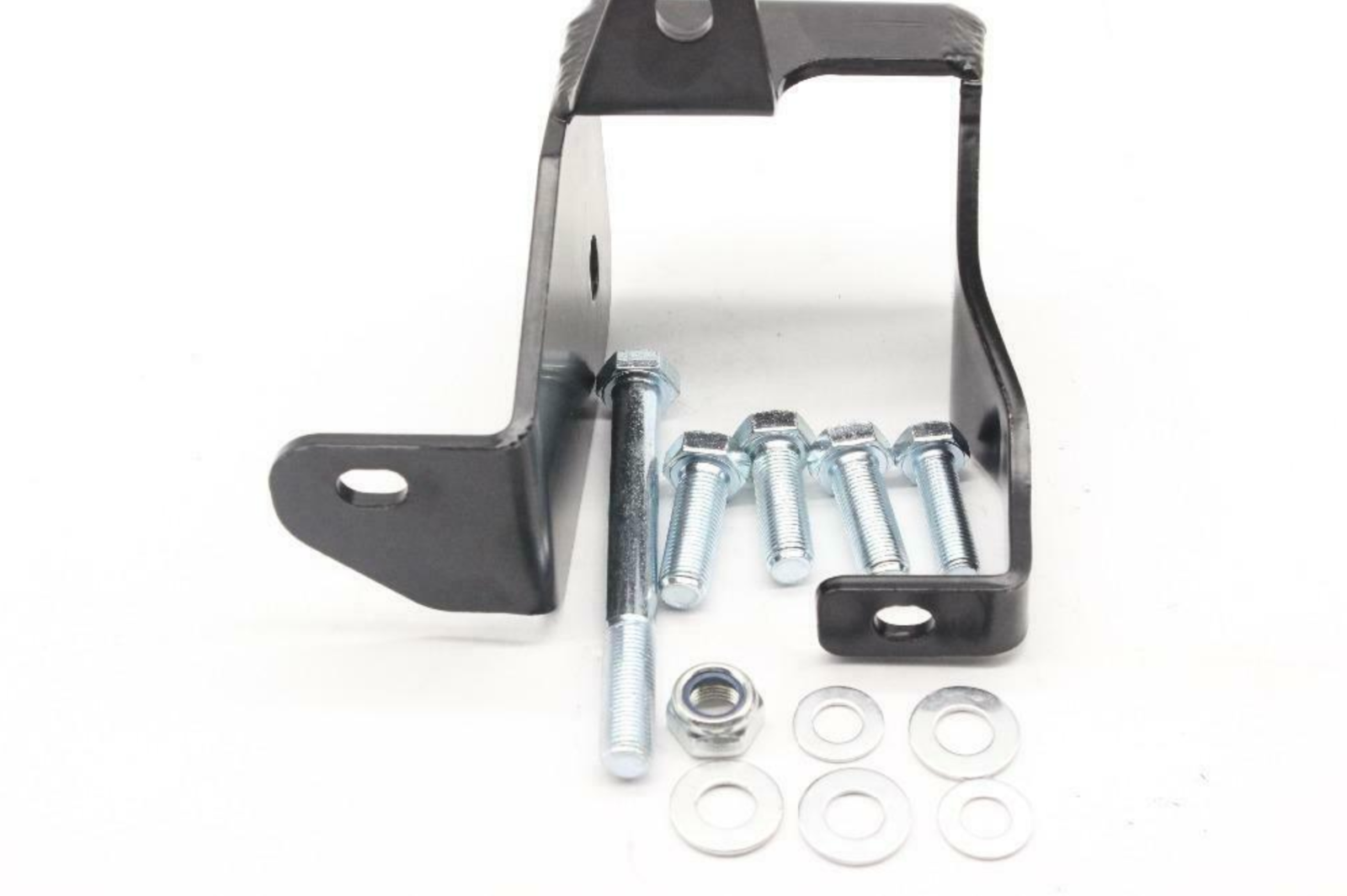 JackSpania Racing B D Series 2 Bolt Billet Motor Mount Swap Kit for 96-00 Honda EK with polyurethane engine mounts.