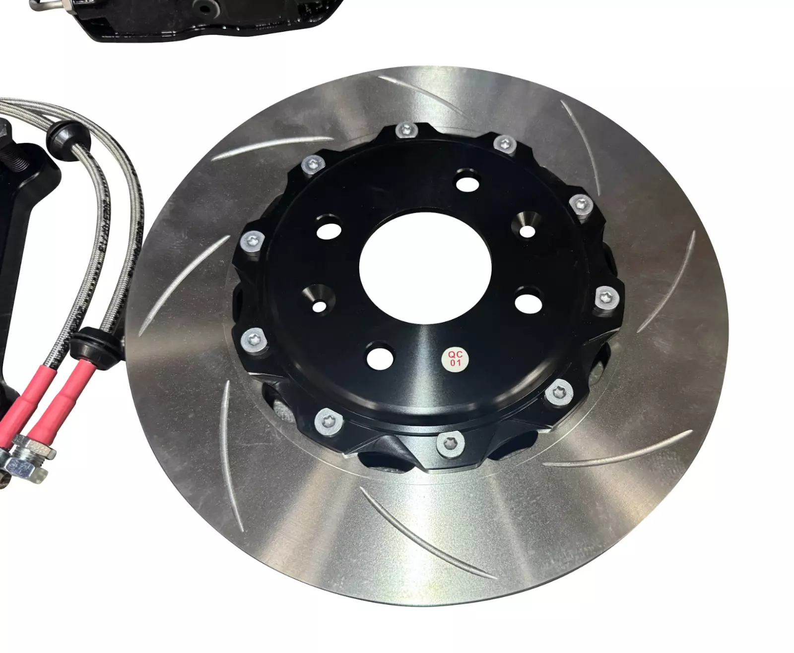 JackSpania Racing JSR track brake kit with drilled slotted rotor and caliper for 1988-2000 Honda Civic front spindle drivetrain upgrade