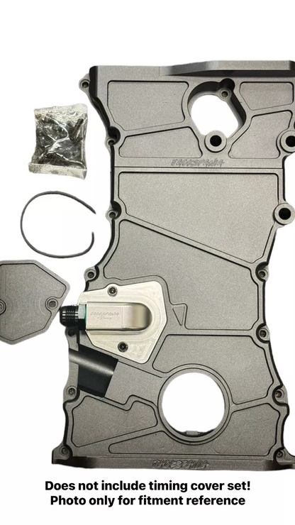 Jackspania K Series K20 K24 For Skunk2 Timing Cover Tensioner Oil Return Drain