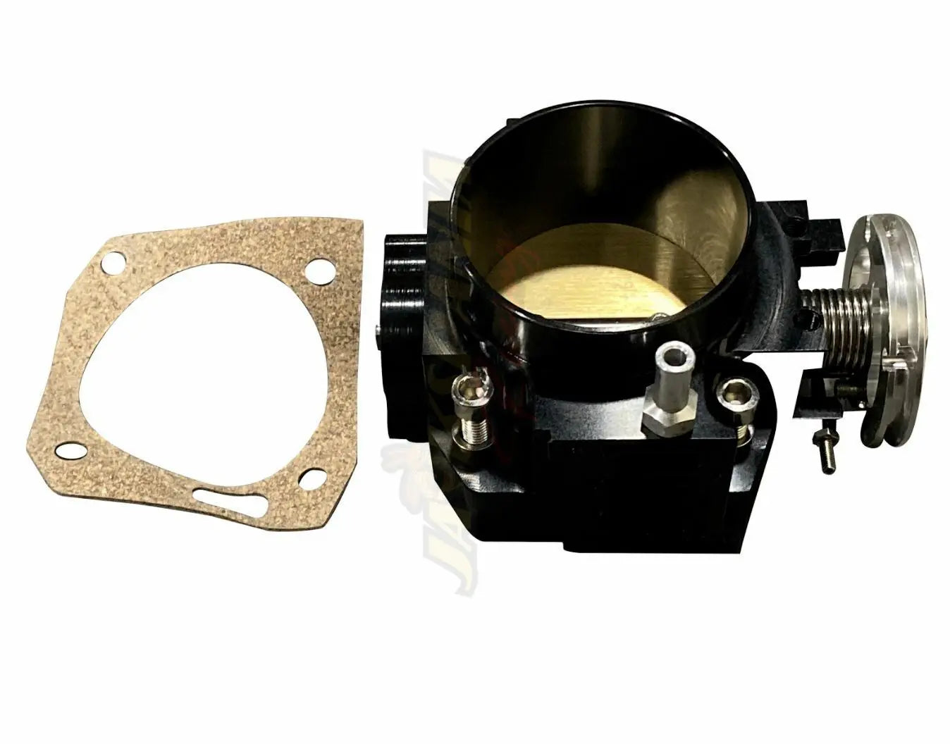 Jack Spania Racing K Series K20 K24 billet intake manifold with 70mm throttle body, Type S TPS, and IAC for engine performance.