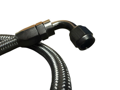 Universal Tucked Fuel Feed / Return Line Kit AN6 Fuel Nylon 2 Feet 24 Inches