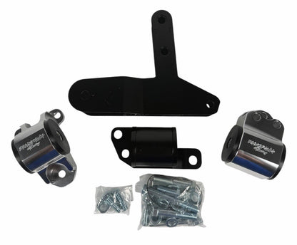 JackSpania Racing B Series AWD engine motor mount with 3 bolts for Honda Civic EG, Integra DC, and Del Sol 75A, engine parts.