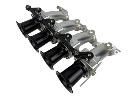 CNC 45mm ITB Intake Manifold Individual Throttle Bodies For BMW M42 M44 E30 E36
