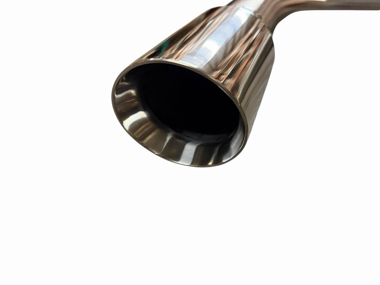 Polished axle back muffler exhaust for BMW F30 F32 335i 435i, JackSpania Racing exhaust parts for 2012–2016 BMW models