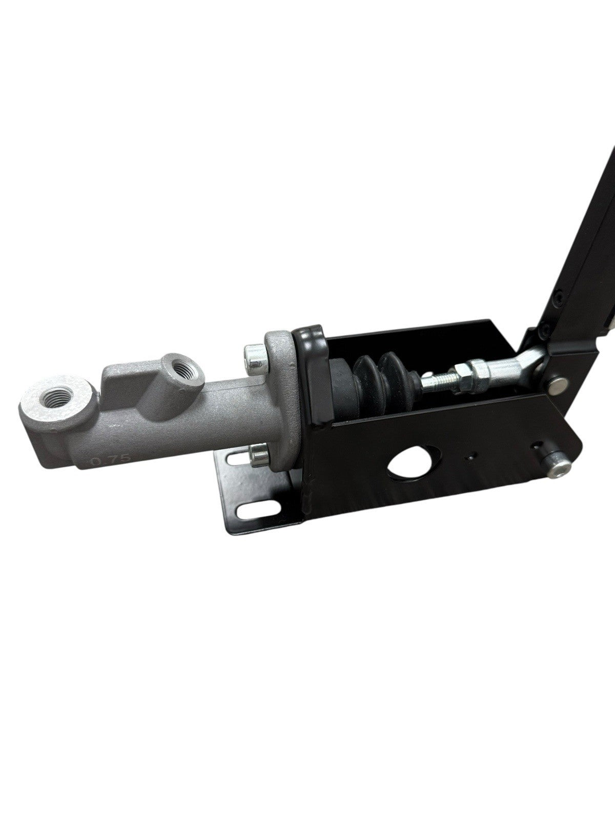 JackSpania Racing billet aluminum hydraulic drift staging brake interior with 12-inch and 25-inch dimensions.