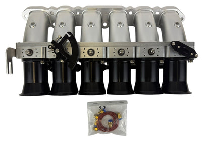Billet 50mm ITB Intake Manifold Individual Throttle Bodies CNC VW 3.2L VR6 24V