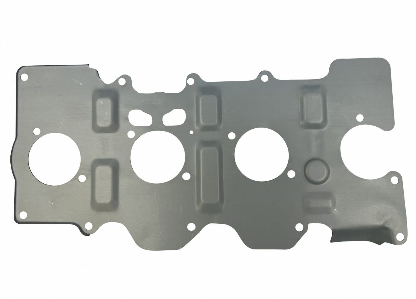 Cast aluminum K Series vented valve cover baffle for Honda Acura K20 K24 engines, designed by Jack Spania Racing.