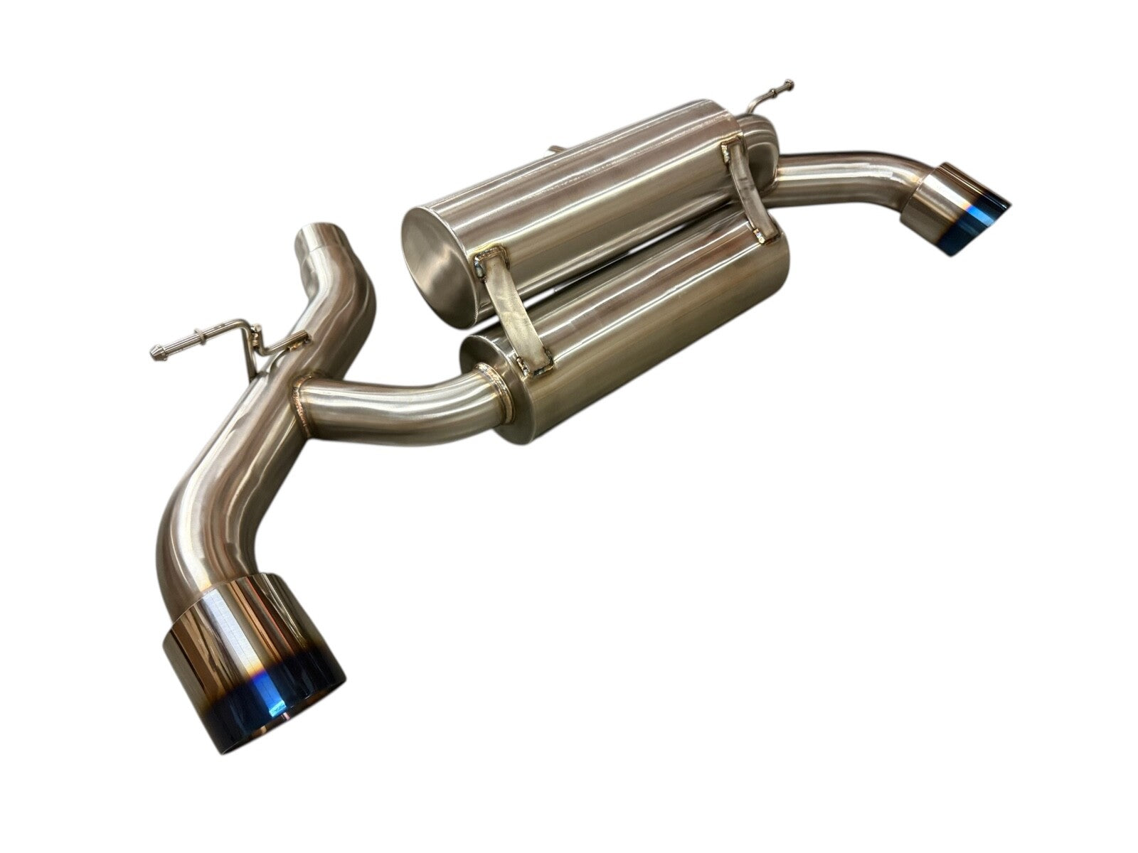 Stainless Steel Axle Back Exhaust For Toyota Supra GR A90 Muffler Helmholtz B58