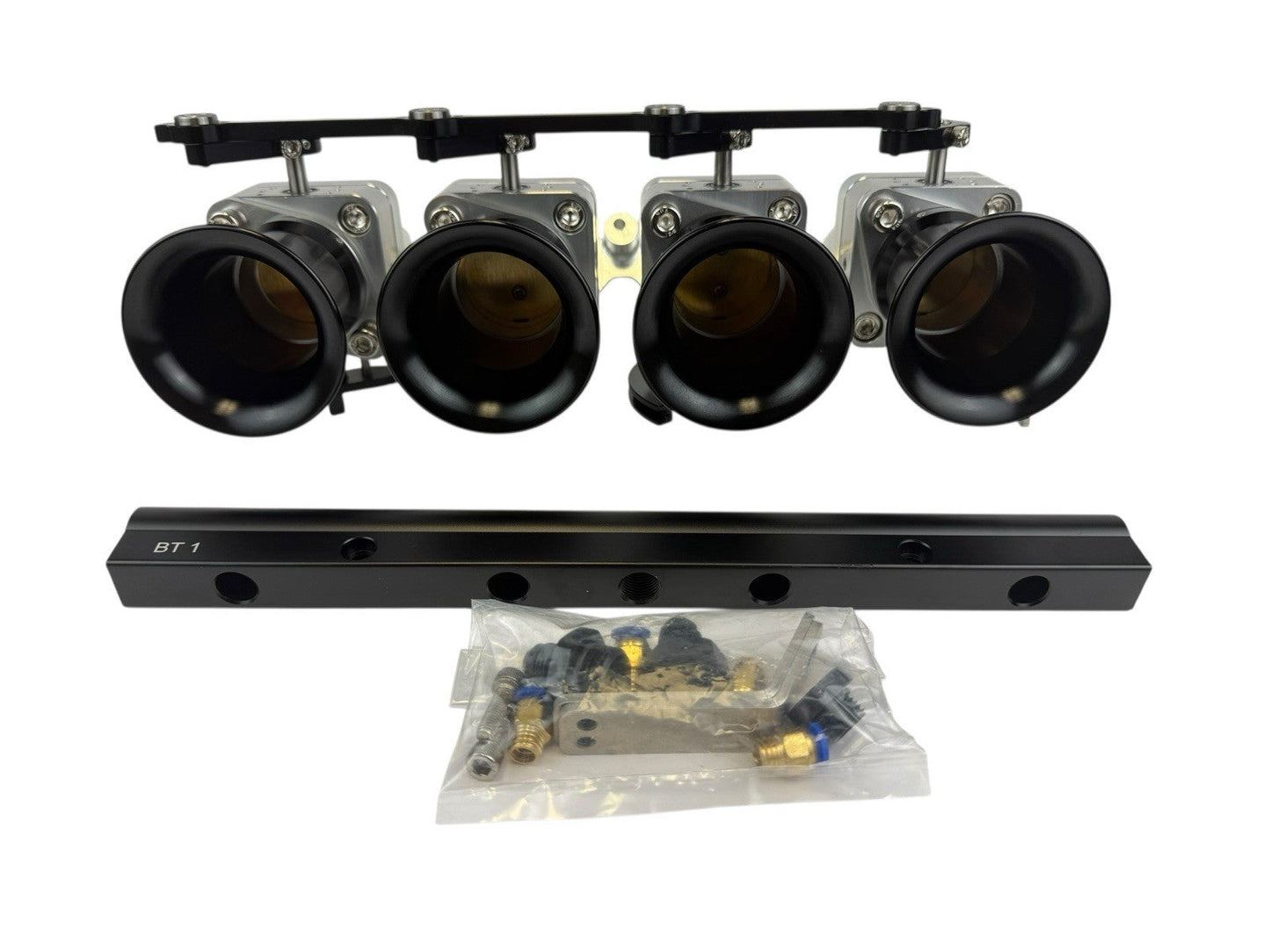 CNC 45mm ITB Intake Manifold Individual Throttle Bodies For BMW M42 M44 E30 E36