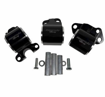 JackSpania Racing B D Series solid engine mount for Honda Acura EG 92-95 Civic Integra DC2 engine parts, showing the sturdy metal component.