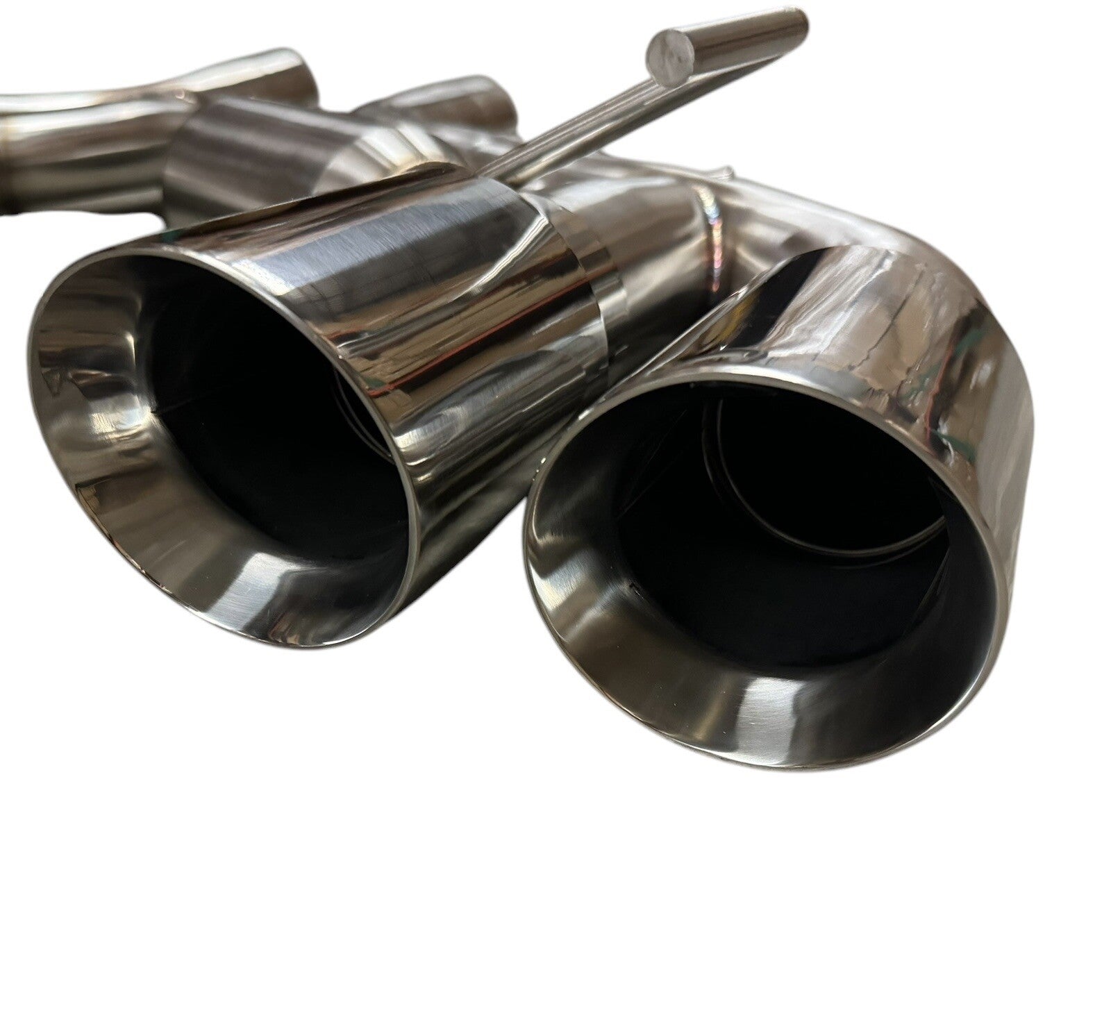 Steel Axle Back Muffler Removal Chevy Camaro SS ZL1 V8 2016-2023 Helmholtz 1LE