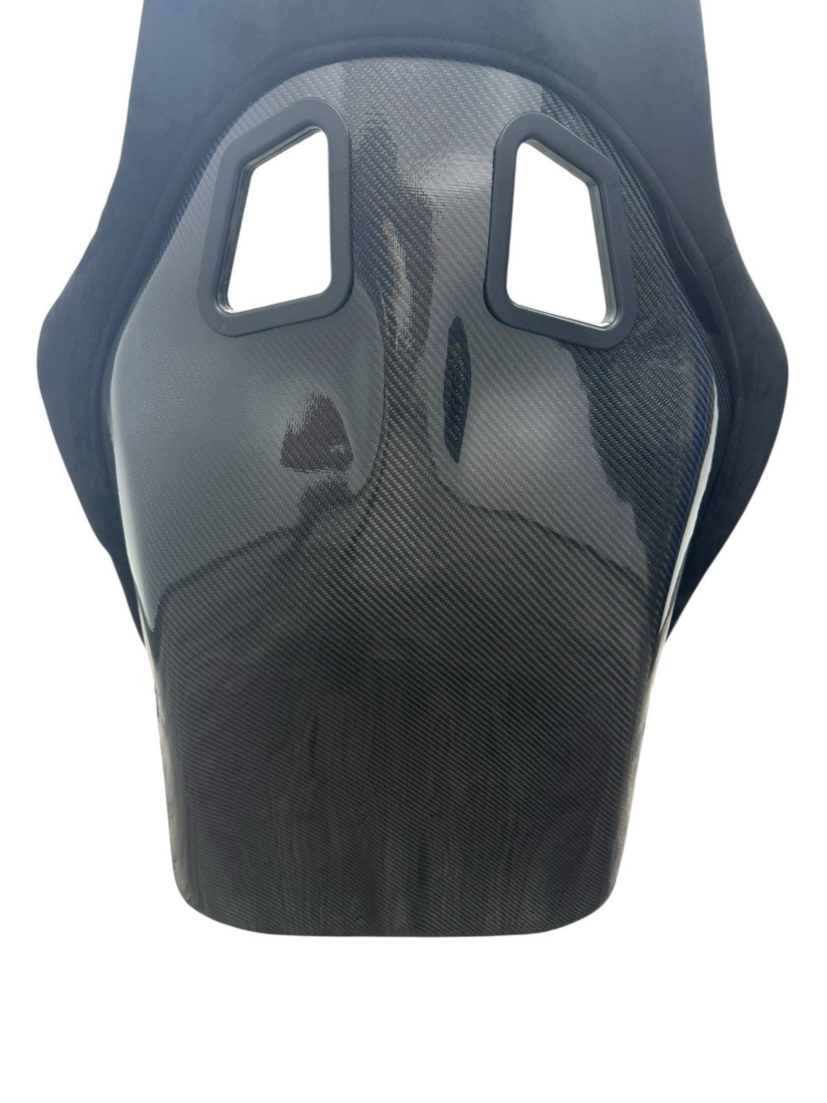 Universal Ultra Light Carbon Fiber Bucket Seat Seats With Rails Sliders Suede