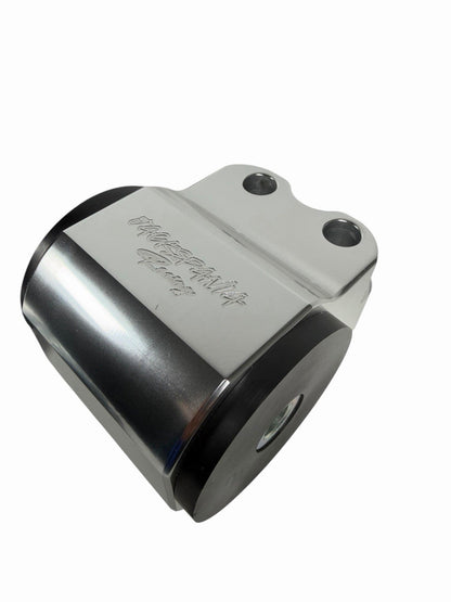 JackSpania Racing B Series AWD engine motor mount for Honda Civic EG, Integra DC, and Del Sol with 3 bolt design.