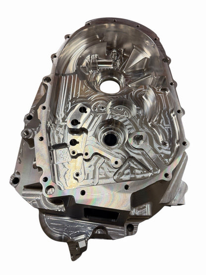 JackSpania Racing B K Series FWD billet CNC front bellhousing transmission case for automotive transmission repair and customization.