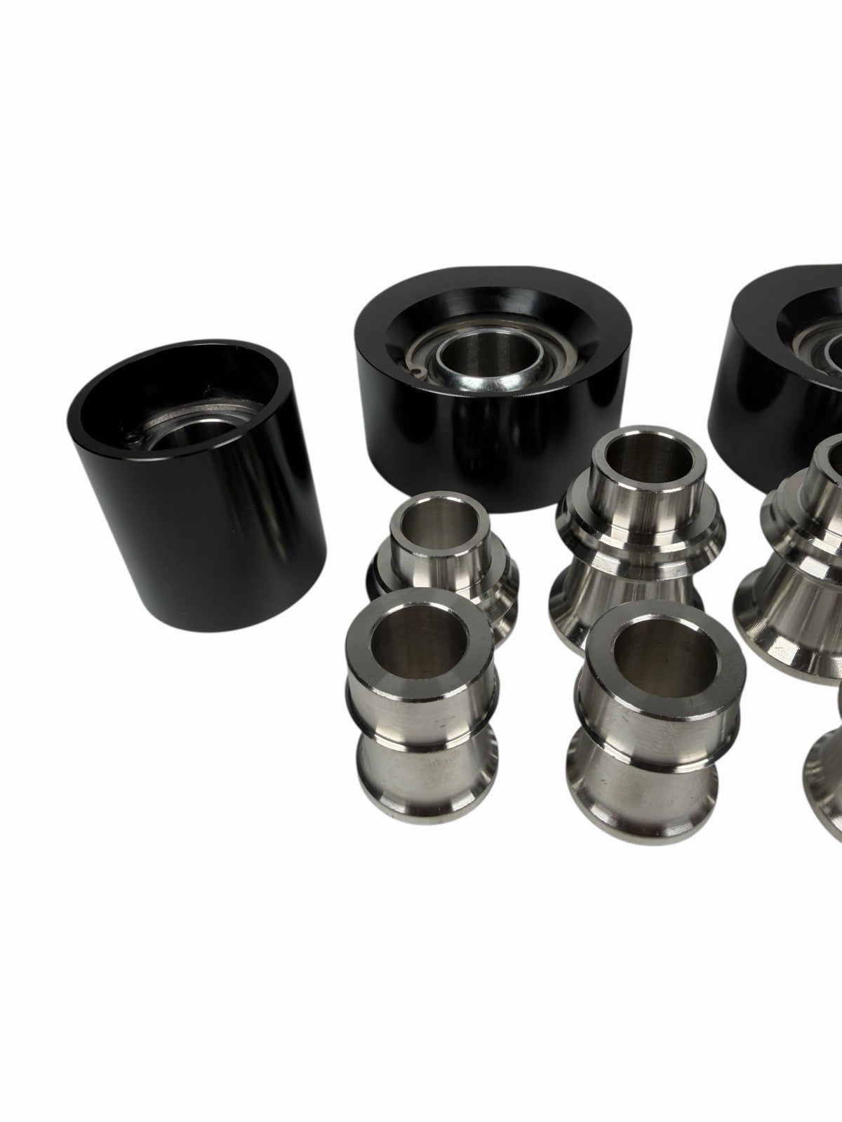 JackSpania Racing front spherical LCA lower control arm bearing bushing for Acura RSX and Honda Civic suspension repair.