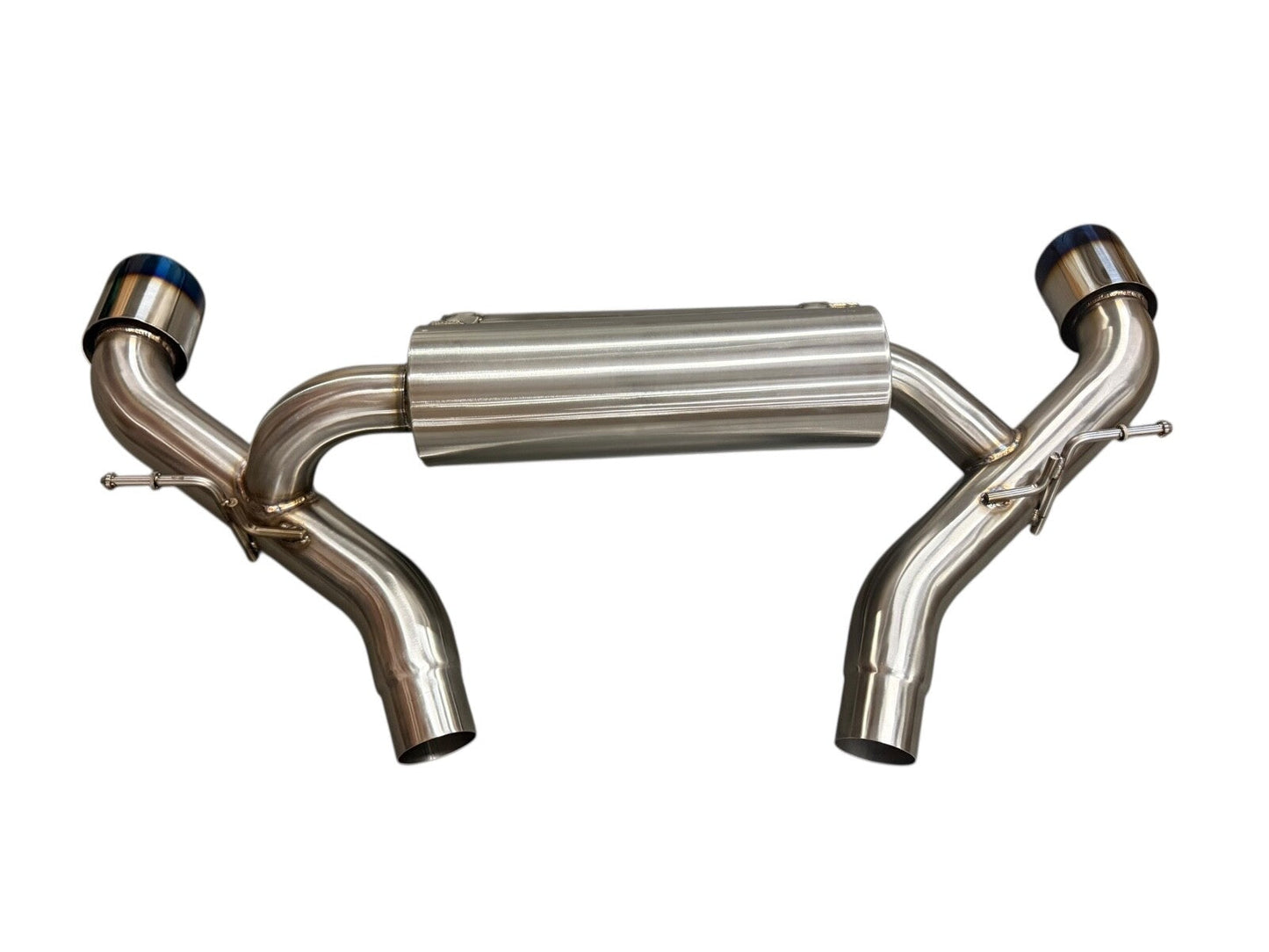 Stainless Steel Axle Back Exhaust For Toyota Supra GR A90 Muffler Helmholtz B58