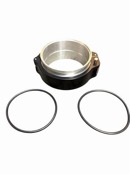 JackSpania Racing 3.5" and 4.0" aluminum HD clamp intake V-band intercooler turbo pipe for engine performance.