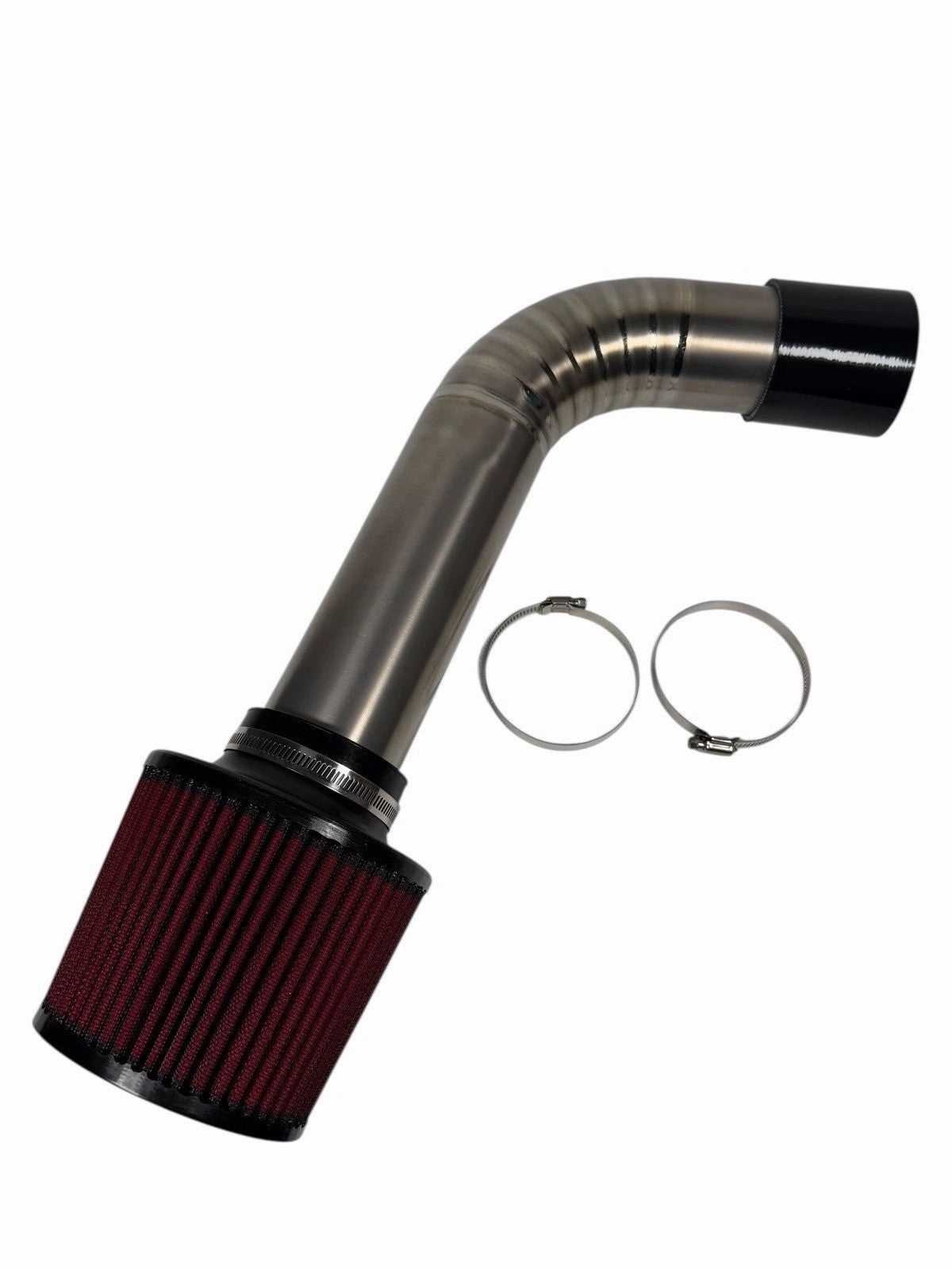 Titanium pie cut cold air intake pipe for EG EK DC Honda engines, B D H Series 3-inch engine parts by JackSpania Racing