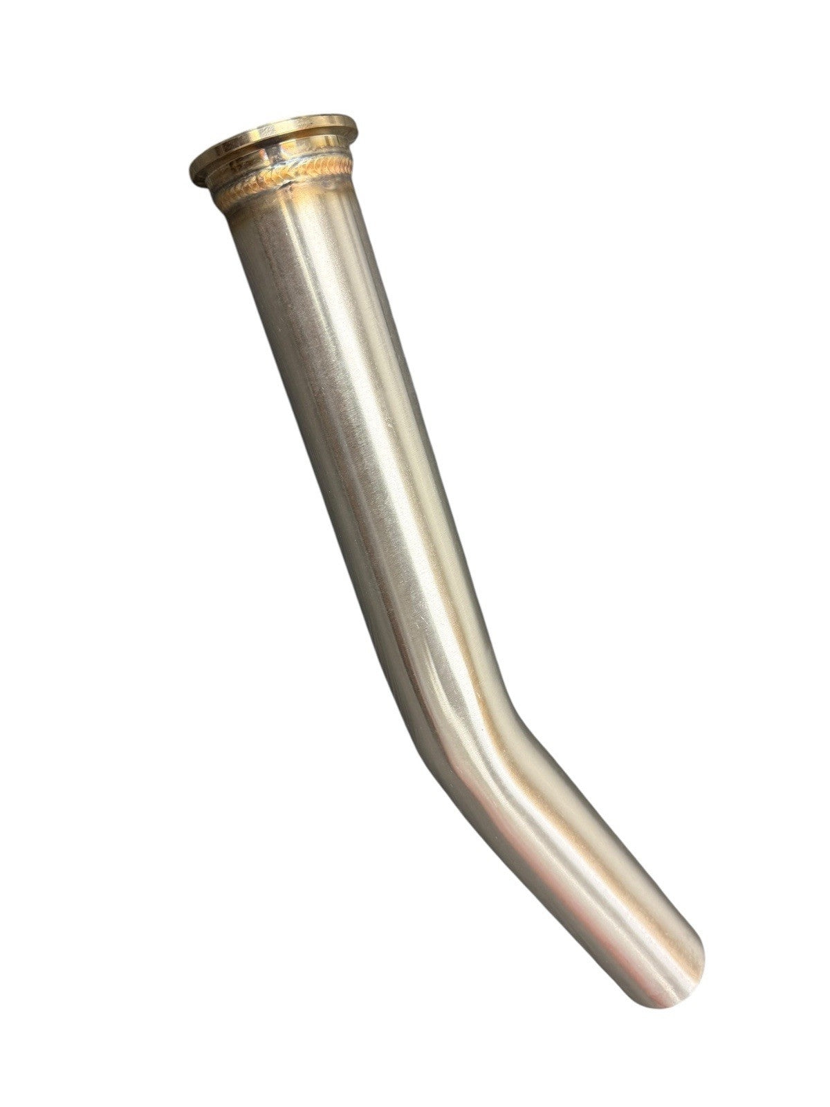 38mm SS304 stainless steel wastegate dump tube for TiAL fitment, universal exhaust part by JackSpania Racing.