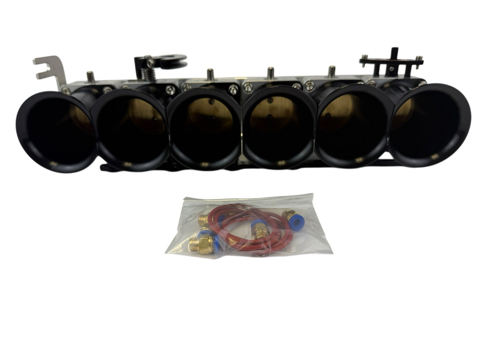 Billet 50mm ITB Intake Manifold Individual Throttle Bodies CNC VW 2.8L VR6 24V