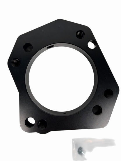 JackSpania Racing billet K20 K24 K series PRB to RBC throttle body adapter spacer for Honda Acura engine modification.