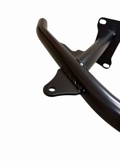 Exterior image of JackSpania Racing crash bash bar jacking point mount for Scion FR-S, Subaru BRZ, and Toyota GT86 vehicles.