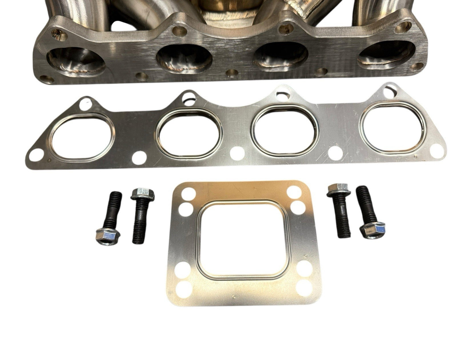 JackSpania Racing B Series T3 T4 44mm wastegate turbo manifold for GSR B16 B18 B20 Civic EG EK DC2, exhaust part