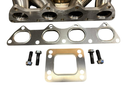 JackSpania Racing B Series T3 T4 44mm wastegate turbo manifold for GSR B16 B18 B20 Civic EG EK DC2, exhaust part