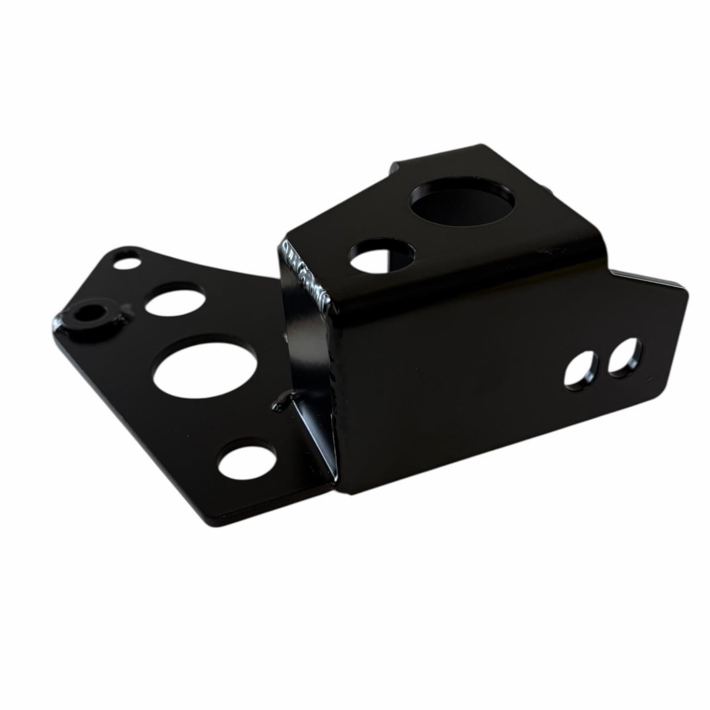 JackSpania Racing billet dual height K Series engine mount for Honda Civic 96-00 K AWD EK K20 K24 K swap, showing the mount's detailed structure.