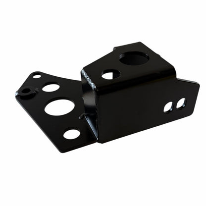 JackSpania Racing billet dual height K Series engine mount for Honda Civic 96-00 K AWD EK K20 K24 K swap, showing the mount's detailed structure.