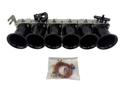Billet 50mm ITB Intake Manifold Individual Throttle Bodies CNC VW 2.8L VR6 24V