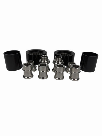 JackSpania Racing front spherical LCA lower control arm bearing bushing for Acura RSX and Honda Civic suspension parts.