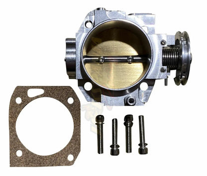 Jack Spania Racing K Series K20 K24 billet intake manifold throttle body with 70mm throttle and Type S TPS IAC for engine upgrades.