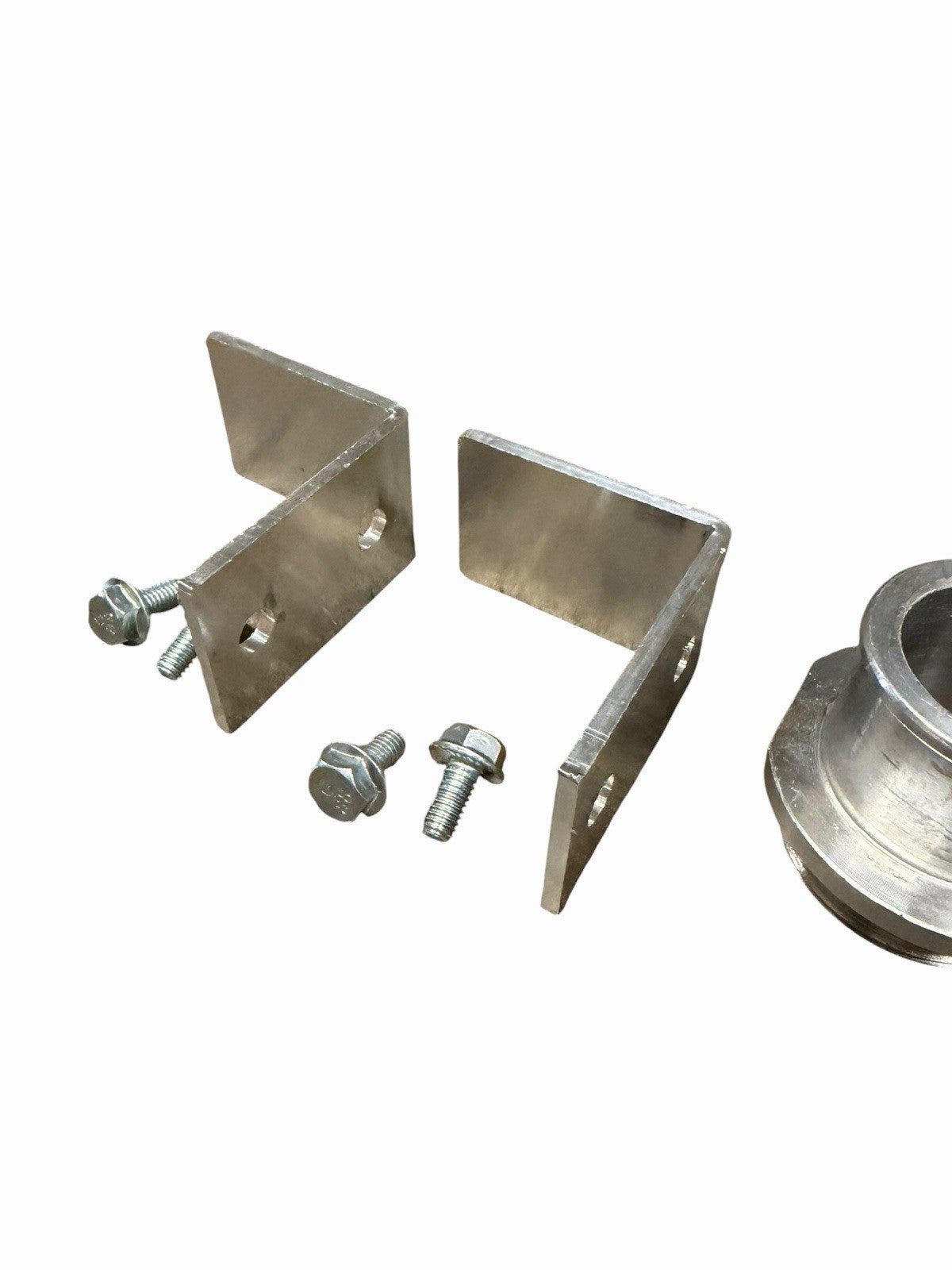 20AN aluminum radiator cooling fitting for Honda K B D H swap, compatible with Civic and Integra EG EK, by JackSpania Racing.