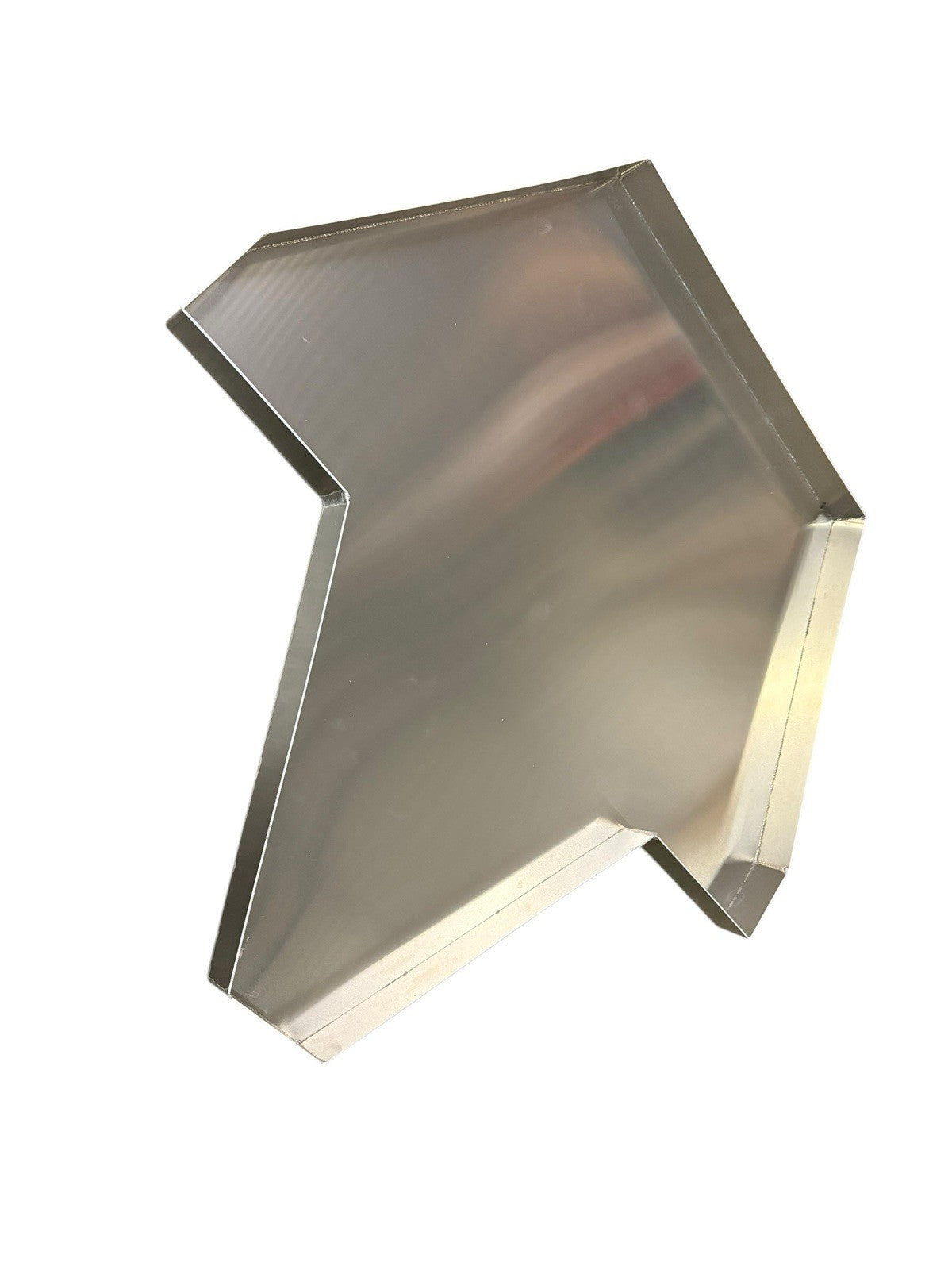 Aluminum catch belly pan for Honda Civic EG EK DC interior by JackSpania Racing, showing the sleek, lightweight metal design.