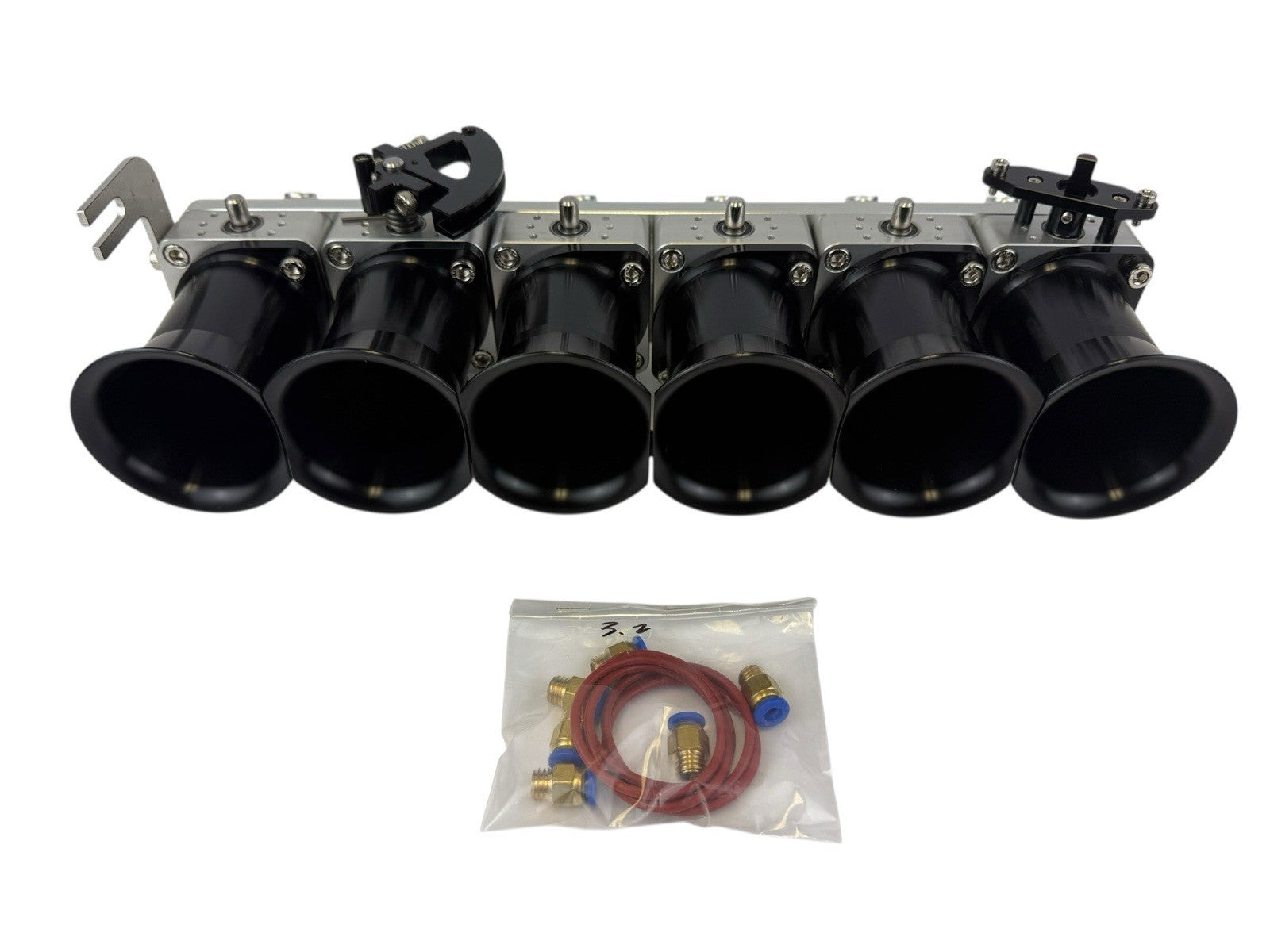 Billet 50mm ITB Intake Manifold Individual Throttle Bodies CNC VW 3.2L VR6 24V