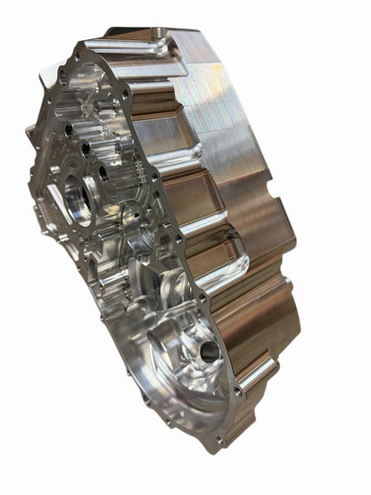 JackSpania Racing B K Series FWD billet CNC front bellhousing transmission case for automotive high-performance transmission.