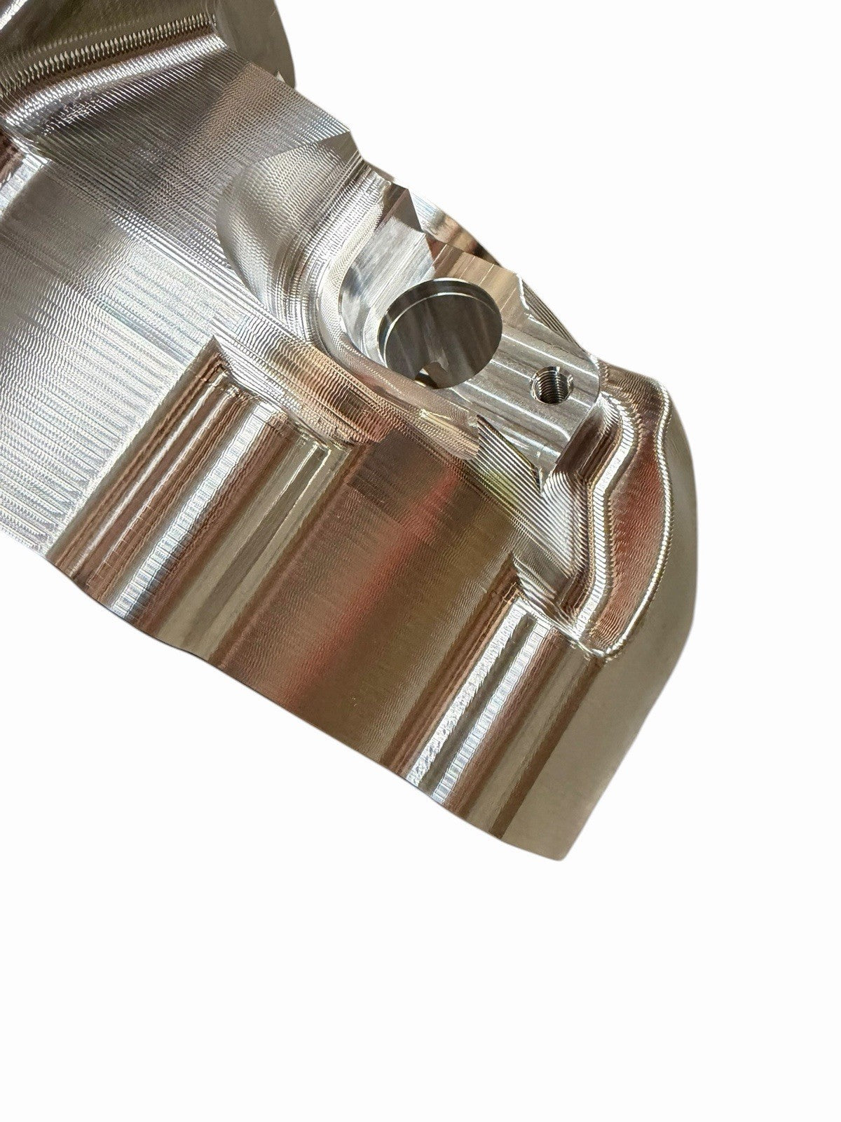 JackSpania Racing B K Series FWD billet CNC front bellhousing transmission case for FWD cars, made of precision-machined aluminum.