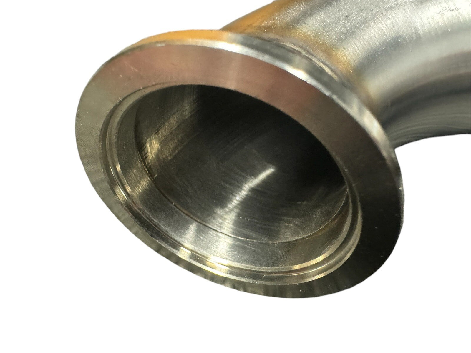 For Tial 44mm Wastegate WG Waste Gate Dump Tube Pipe Exhaust Universal 304 SS 2
