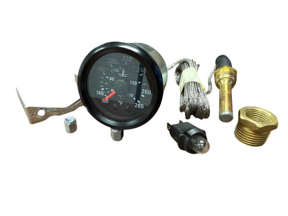 2" Mechanical Water Temperature Coolant Temp Gauge With Sender 52mm Diameter