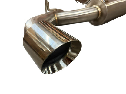 Stainless Steel Axle Back Exhaust For Toyota Supra GR A90 Muffler Helmholtz B58