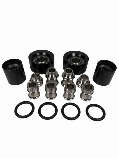 JackSpania Racing front spherical LCA lower control arm bearing bushing for Acura RSX and Honda Civic suspension parts.