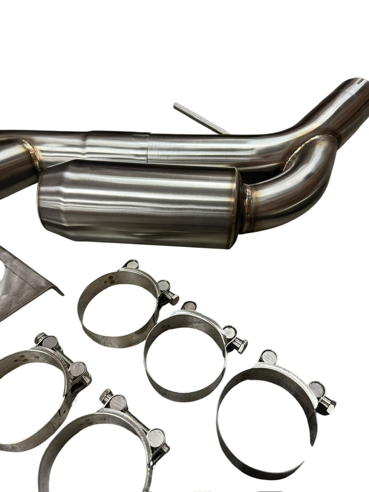 Steel Axle Back Muffler Removal Chevy Camaro SS ZL1 V8 2016-2023 Helmholtz 1LE