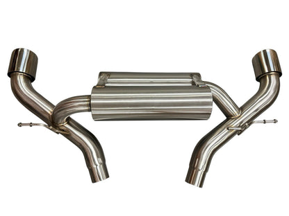 Stainless Steel Axle Back Exhaust For Toyota Supra GR A90 Muffler Helmholtz B58