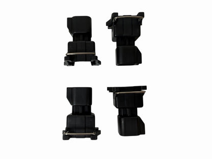 JackSpania Racing EV6 to EV1 fuel injector adapter harness for LS1 LS2 LS3 LSX LT1 engine parts, quick connector engine upgrade